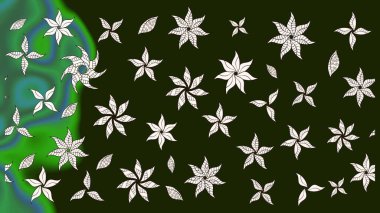 Küçük gri ve yeşil çiçeklerle oldukça eski bir besin torbası deseni. Tekstil, kumaş, kapaklar, duvar kağıtları, baskı, paket, koleksiyon defteri, örgü, dekupaj için çiçek arkaplanı..