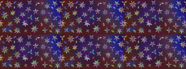 Klasik taslak çizimi. Raster çiçek izi. Raster Yumuşak kumaş deseni. Çiçekli menekşe ve mor çizim deseni.