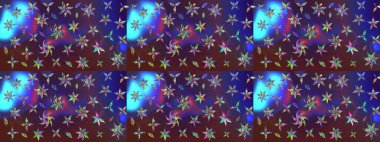 Mor ve mor renkli çiçekler. Düz Çiçek Elementleri Tasarımı. Sevimli çiçek raster deseni. Renkli Bahar Teması çizim şablonu.