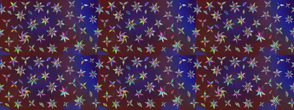 Tekstil veya kitap kapakları, imalat, duvar kağıtları, baskı, hediye paketi ve yapıştırma kitabı için çiçek eskizi geçmişi. Küçük çaplı çiçeklerdeki basit şirin desenler. Raster illüstrasyonu.