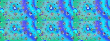 Taslak süsleme izi. Etnik Mandala havlusu. Raster Henna tarzı. Tebrik kartı geçmişi, boyama kitabı, arkaplan ve tekstil için kullanılabilir. Sınır Hindistan çiçek desenli paisley patentli.