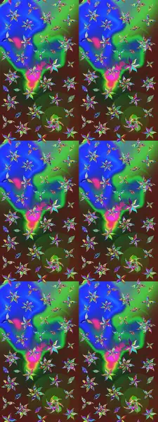 Beautiful watercolor Bouquet of summer flowers sketch pattern. Nice fabric pattern.