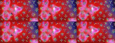 Düz Çiçek Elementleri Tasarımı. Renkli Bahar Teması eskiz kalıbı. Çiçekli eskiz arkaplanı. Çocuk stili.