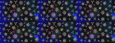 Suluboya desenli çiçek deseni. Dekorasyon ve tasarım için güzel bir desen. Moda baskısı. Çiçeğin suluboya çizimlerinin mükemmel deseni. Ayarlanmış.