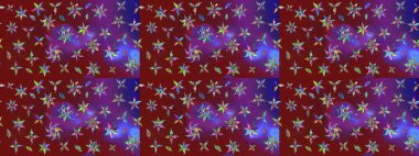 Çiçekli çiçek deseni, suluboya. Raster deseni. Süslü kumaş deseni.