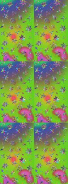 Kızılderili desenli desenli desenli şal deseni. Etnik Mandala süsü. Raster Henna dövme stili. Tekstil, tebrik kartı, boyama kitabı, telefon kılıfı baskısı için kullanılabilir.