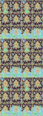 Altın elementlerle nötr renklerde altın desen. Barok tarzında eskiz oryantal süsü. Raster oryantal süs. Geleneksel klasik altın desen.