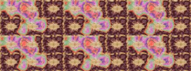 Kahverengi renklerde altın desenler ve altın elementler. Altın şablonu çiz. Raster doğulu süsü.