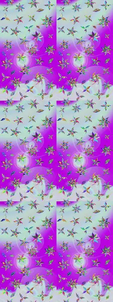 Güzel suluboya yaz çiçekleri deseni..