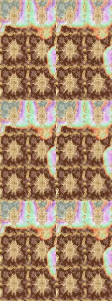 Skeç raster arka planı. Duvar kâğıdı barok, İspanyol kumaşı. Çiçek desenli çizim. Kahverengi renkler üzerine grafiksel modern çizim deseni.