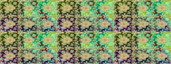 Altın elementli yeşil renkler. Raster illüstrasyonu. Doğu tarzı arabesk. Çizim altın desenli bukleler. Raster altın desen.