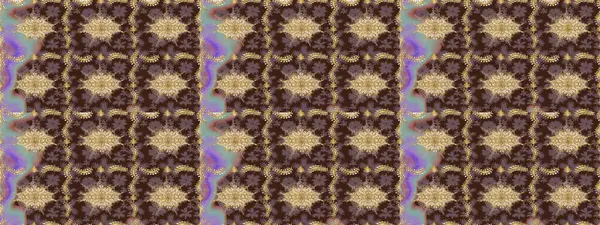 Kahverengi renklerde altın elementlerle Raster eskiz deseni. Tasarım için Damask çizim deseni.