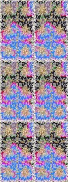 Lüks, kraliyet ve Viktorya dönemi konsepti. Raster klasik barok çiçeksiz altın desenli. Süslü dekorasyon. Gri renklerdeki altın desenli altın elementler.