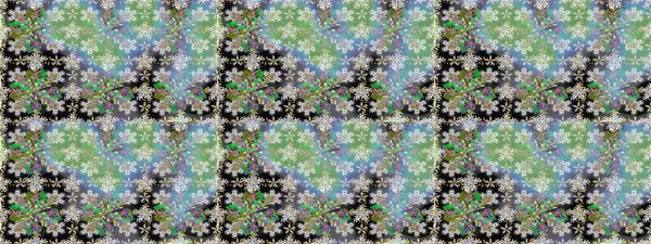 Süslü raster dekorasyonu. Gri renkli ve altın elementli altın desenli. Barok tarzında duvar kağıdı tasarımı için kusursuz damaske deseni arkaplanı.