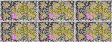 2019 Noel 'i, kar tanesi, yeni yıl. Gri renklerde ve altın elementlerle klasik, pürüzsüz desen.