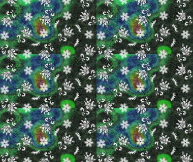 Ton halinde. Dekorasyon ve tasarım için güzel bir desen. Moda baskısı. Çiçeğin suluboya çizimlerinin mükemmel deseni. Suluboya desenli çiçek deseni.