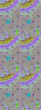 Sevgililer günü ve tebrik kartı konsepti için şık bir davetiye. Üst manzara, yumuşak stil. Gri ve nötr renklerde manzaralı çiçek deseni. Çiçek kompozisyonu, el boyası, hassas şablon..