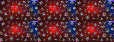 Elle çizilmiş sonbahar çiçeği deseni. Renkli kahverengi ve kırmızı çizim kalıpları. Tekstil ve kapak tasarımı için mükemmel. Doodle tarzı. Kahverengi ve kırmızı renkte çiçekler.