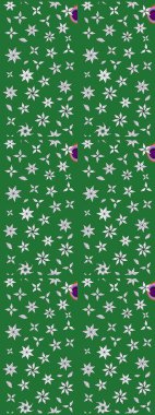 Raster illüstrasyonu. Moda arka planında parlak buketler. Eski usul küçük çiçekli şirin bir eskiz deseni. Kumaş, duvar kâğıdı ve kağıda yazdırmak için gelişen arkaplan.