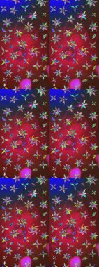 Eskiz Vintage Çiçek Deseni. Raster Kalça dokusu deseni.