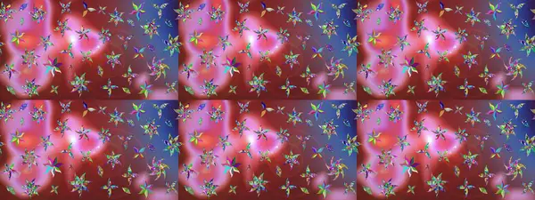 Vadinin çiçekleri pembe ve kahverengi renklerde. Raster - stok. Suluboya, elle çizilmiş. Taslak arkaplan deseni.