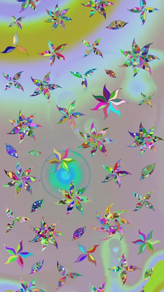 Güzel kumaş deseni. Raster suluboya çiçek deseni, narin çiçekler, nötr ve gri çiçekler, tebrik kartı şablonu.