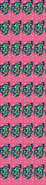 Raster illüstrasyonu. Miles Fleur, süslü püslü bir süs. Kumaş, tekstil, duvar kağıdı baskısı için. Tomurcukları papatya çiçekleri olan sevimli bir çiçek deseni. Eski usul. Taslak arkaplan.