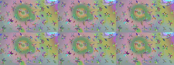 Tarafsız ve yeşil renklerde çiçekler olan çiçek deseni çiz. Suluboya tarzında tarafsız ve yeşil renkte çiçekler.