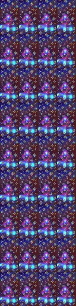 Kabile sanatı boho baskısı, klasik çiçek arkaplanı. Soyut etnik raster çizim kalıbı. Arkaplan dokusu, duvar kağıdı, mor ve mavi renkli çiçek teması.