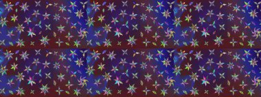 Chichi 'nin kumaş kalıbını çiz. Düz Çiçek Elementleri Tasarımı. Raster illüstrasyonu. Çiçek deseni. Renkli Bahar Teması çizim şablonu.