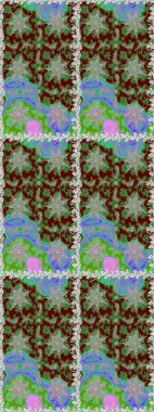 Çiçek deseni. Duvar kâğıdı barok, İspanyol kumaşı. Kusursuz raster arka plan. Kahverengi ve bej renklerde altın elementler. Şekil grafik deseni.