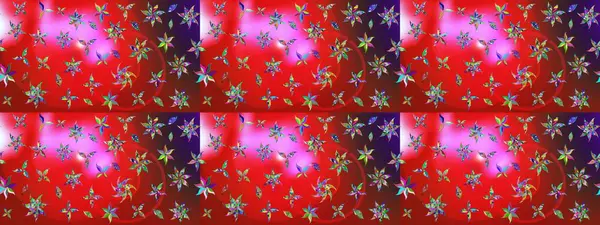 Raster. Zarif, parlak ve eskiz kırmızı ve pembe çiçek desenli tasarım. Sabıka baskıları, bebek kıyafetleri, duvar kâğıtları, paket kutuları vb..