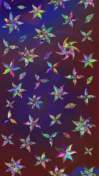 Raster güzel bir çiçek deseni çizmiş. Tatil havası. Bahar mevsimi. Nazik romantik baskı.