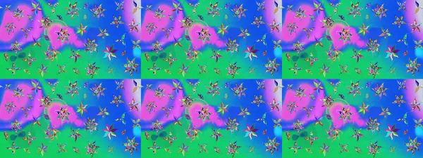 Tekstil veya kitap kapakları, imalat, duvar kağıtları, baskı, hediye paketi ve yapıştırma kitabı için çiçek eskizi geçmişi. Küçük çaplı çiçeklerdeki basit şirin desenler. Raster illüstrasyonu.