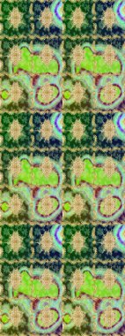 Yeşil renkler ve altın elementler üzerine çizim. Raster illüstrasyonu. Klasik klasik klasik arka plan. Geleneksel oryantasyon süsü. Klasik Raster altın desenini çiz.