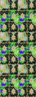 Doğulu stil, altın elementli yeşil renkli altın desenli arabesk yapar. Raster altın desen. Kıvrımlı çizimler.