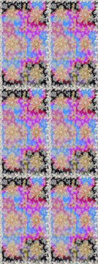 Doğu tarzında klasik tasarım öğesi. Süslü dantel iz sürücü. Çiçekli süslemeli, pürüzsüz bir desen. Tarafsız renkler üzerine geleneksel Arapça dekor. Duvar kağıdı için altın süslü illüstrasyon.