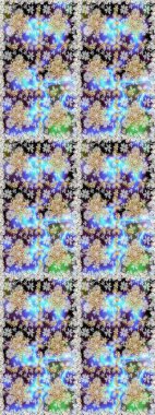 Klasik barok çiçekli, nötr yerine altın desenli. Tarafsız renklerde altın element. Süslü raster dekorasyonu. Lüks, kraliyet ve Viktorya dönemi konsepti.