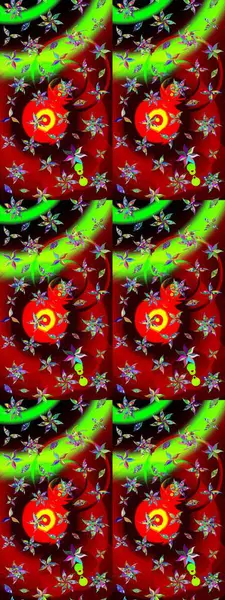 Kızılderili desenli desenli desenli şal deseni. Etnik Mandala süsü. Raster Henna dövme stili. Tekstil, tebrik kartı, boyama kitabı, telefon kılıfı baskısı için kullanılabilir.