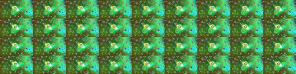 Düz Çiçek Elementleri Tasarımı. Eskiz klasiği. Renkli Bahar Teması eskiz kalıbı. Raster Şirin kumaş deseni.