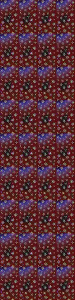 Suluboya resim taklit Raster çizimi. Yaz çiçekleri teması. Klasik çiçekler. El çizimi, soyut ve süslü elementler. Kırmızı ve kahverengi renkler.