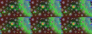 Çiçek arkaplanlı soyut zarafet eskiz deseni. Raster Güzel kumaş deseni.