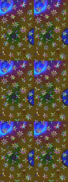 Raster güzel bir çiçek deseni çizmiş. Tatil havası. Nazik romantik baskı. Bahar mevsimi.