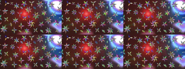 Çiçek arkaplanlı soyut zarafet eskiz deseni. Raster Güzel kumaş deseni.