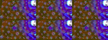 Kahverengi ve menekşe çiçekli eskiz deseni, suluboya çiçek deseni, sevimli çiçek, duvar kağıdı, kart veya kumaş için fayanslı. Raster - stok.