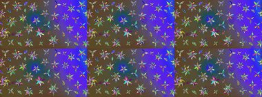 Organik motif arka planı. Çizim kalıbı. Raster illüstrasyonu. Ultraviyole kumaş deseni.