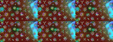 Çiçekli, yapraklı, çiçek desenli eskiz. El çizimi. Raster illüstrasyonu.