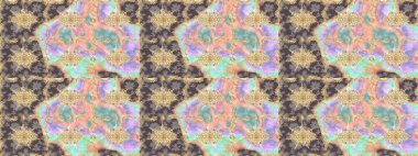 Damask çizimi tekrarlanıyor. Doku arka planında altın duvar kâğıdı. Barok tarzında altın çiçekli süs. Tarafsız renklerde altın element.