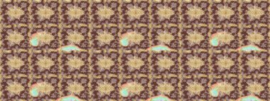 Paisley 'ler zarif çiçek desenli eskiz arka plan duvar kâğıdı çizimi klasik stil, modern 3D çizgili sanat eseri altın ve kahverengi desenli çiçek yaprakları ve süslemeleri..