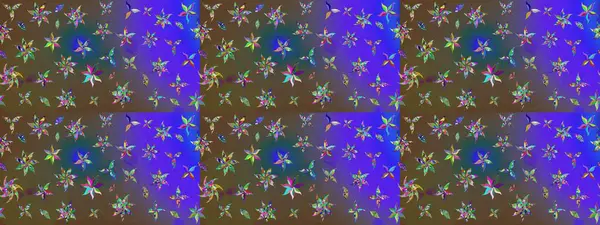 Organik motif arka planı. Çizim kalıbı. Raster illüstrasyonu. Ultraviyole kumaş deseni.